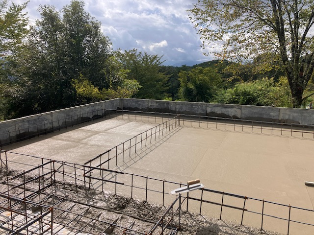 住宅基礎打設・中津川市福岡